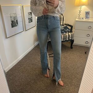 Pistola Light Blue Straight Leg Jeans